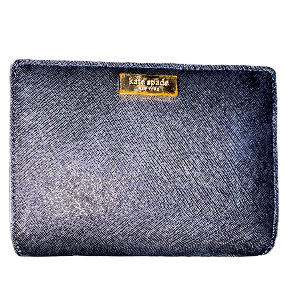 Kate Spade New York Black Stacy Newbury Lane Bifold Wallet